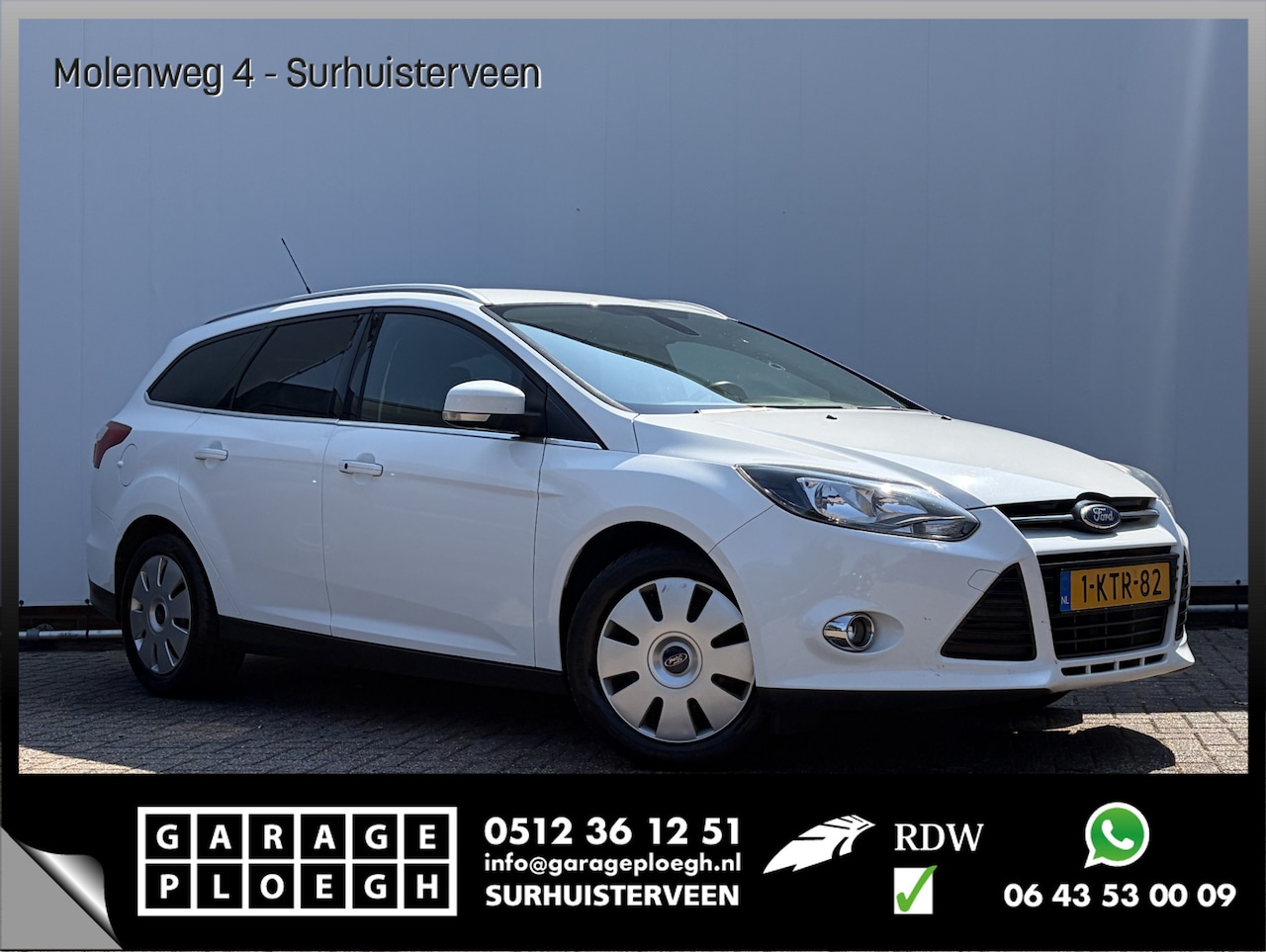 Ford Focus Wagon - 1.0 EcoBoost Titanium Trekhaak Pdc Cruise Voll.Onderhouden Zie opmerkingen EXPORT?! - AutoWereld.nl