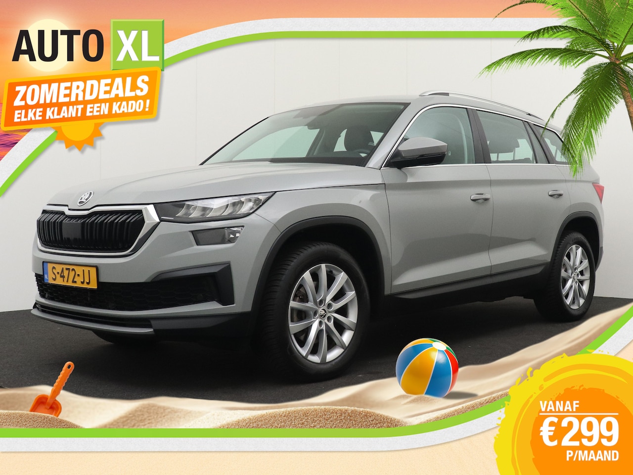 Skoda Kodiaq - 1.5 TSI Aut. Business Sport 7-Pers Half-Leder/Sportstoelen Camera - AutoWereld.nl