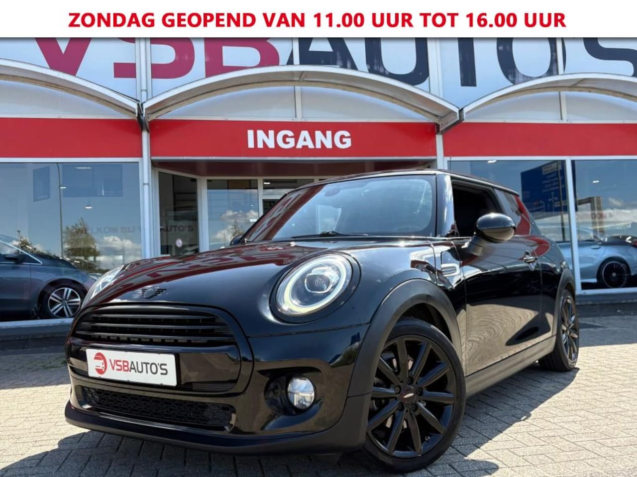 MINI Cooper - 1.5 COOPER CHILI 136PK HALF-LEER NAVIGATIE CRUISE AIRCO LED PDC - AutoWereld.nl