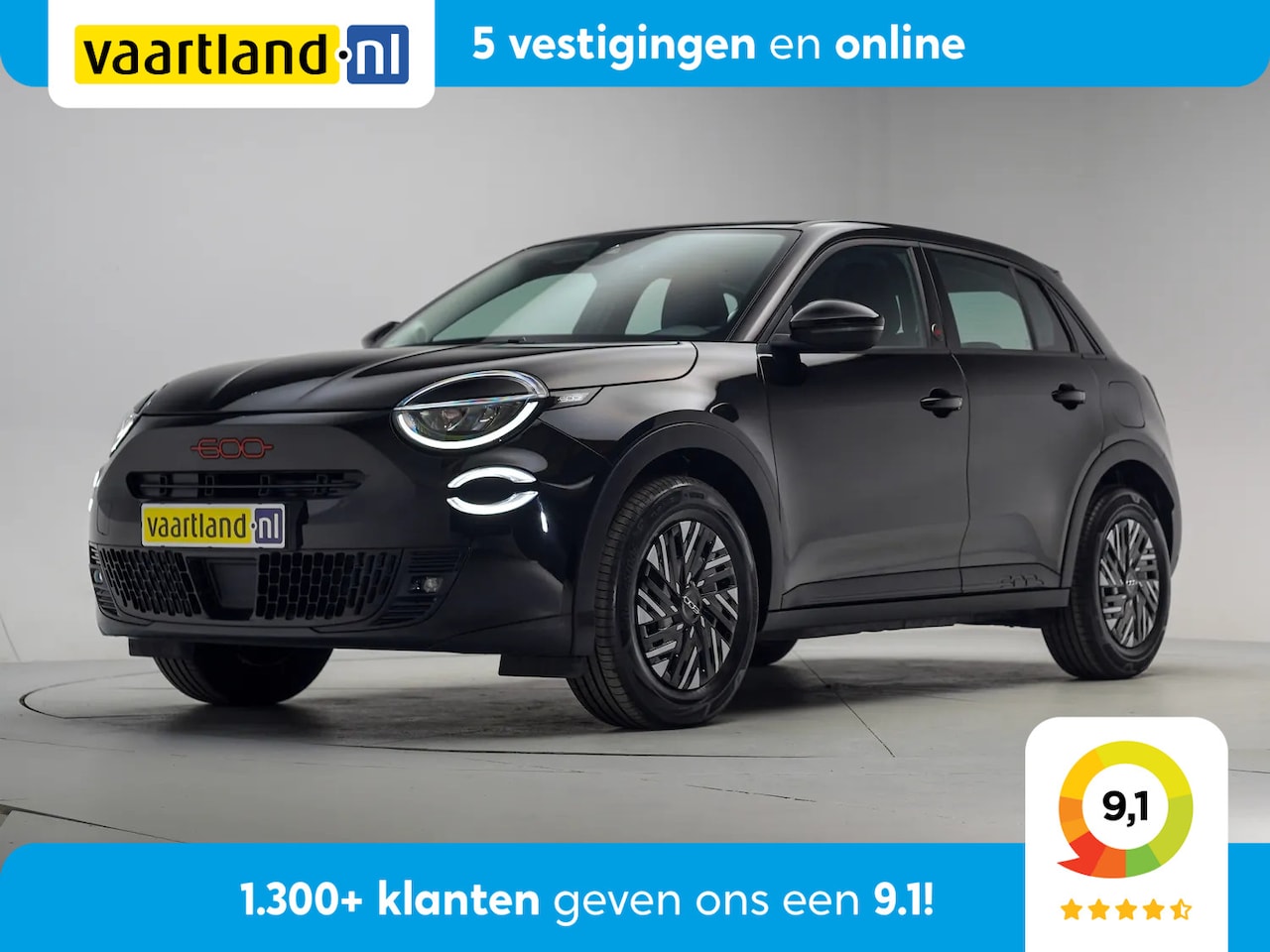 Fiat 600e - Red 54 kWh [ Clima /ECC Camera Apple / Android Cruise ] - AutoWereld.nl