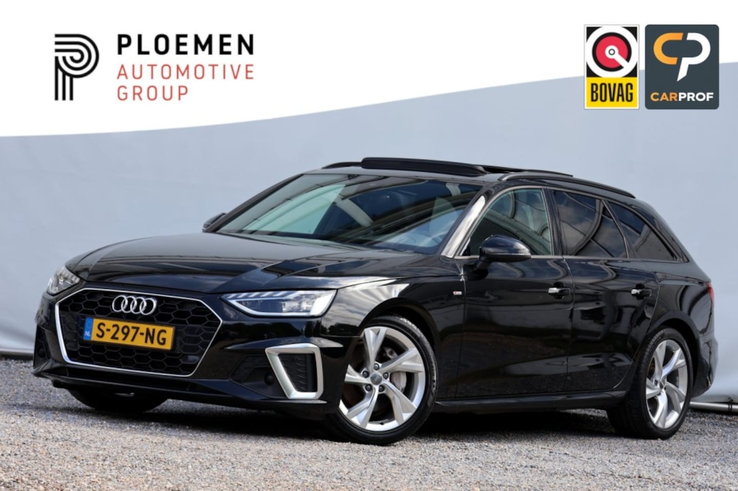Audi A4 Avant - Avant 40 TFSI S-Line - 204 pk **Pano / Trekhaak / Navi / Carplay - AutoWereld.nl