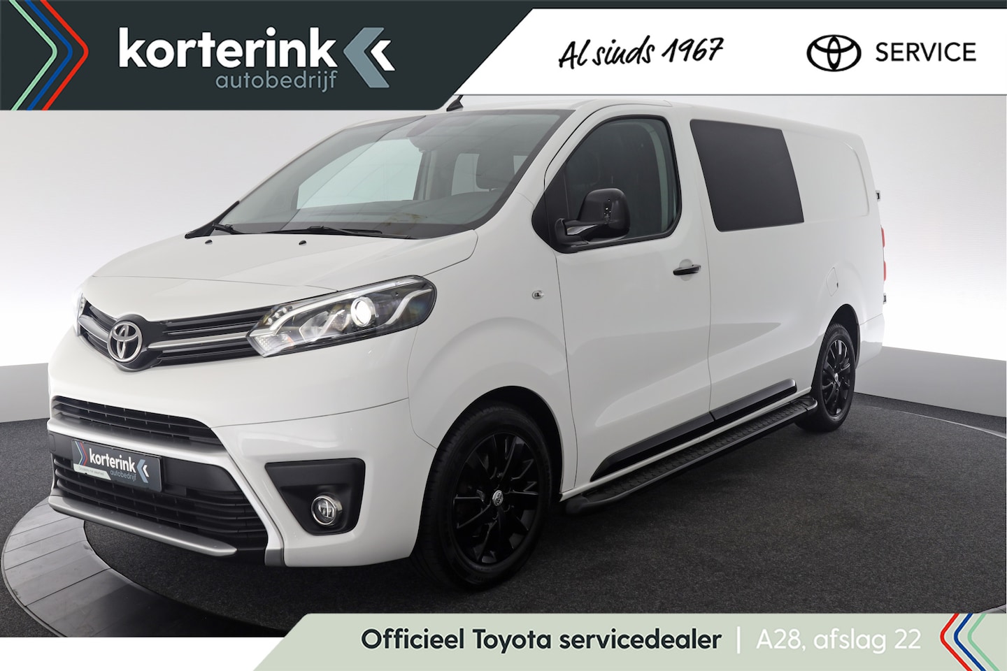 Toyota ProAce Worker - 2.0 D-4D Black Line DC 2.0 D-4D Black Line DC - AutoWereld.nl