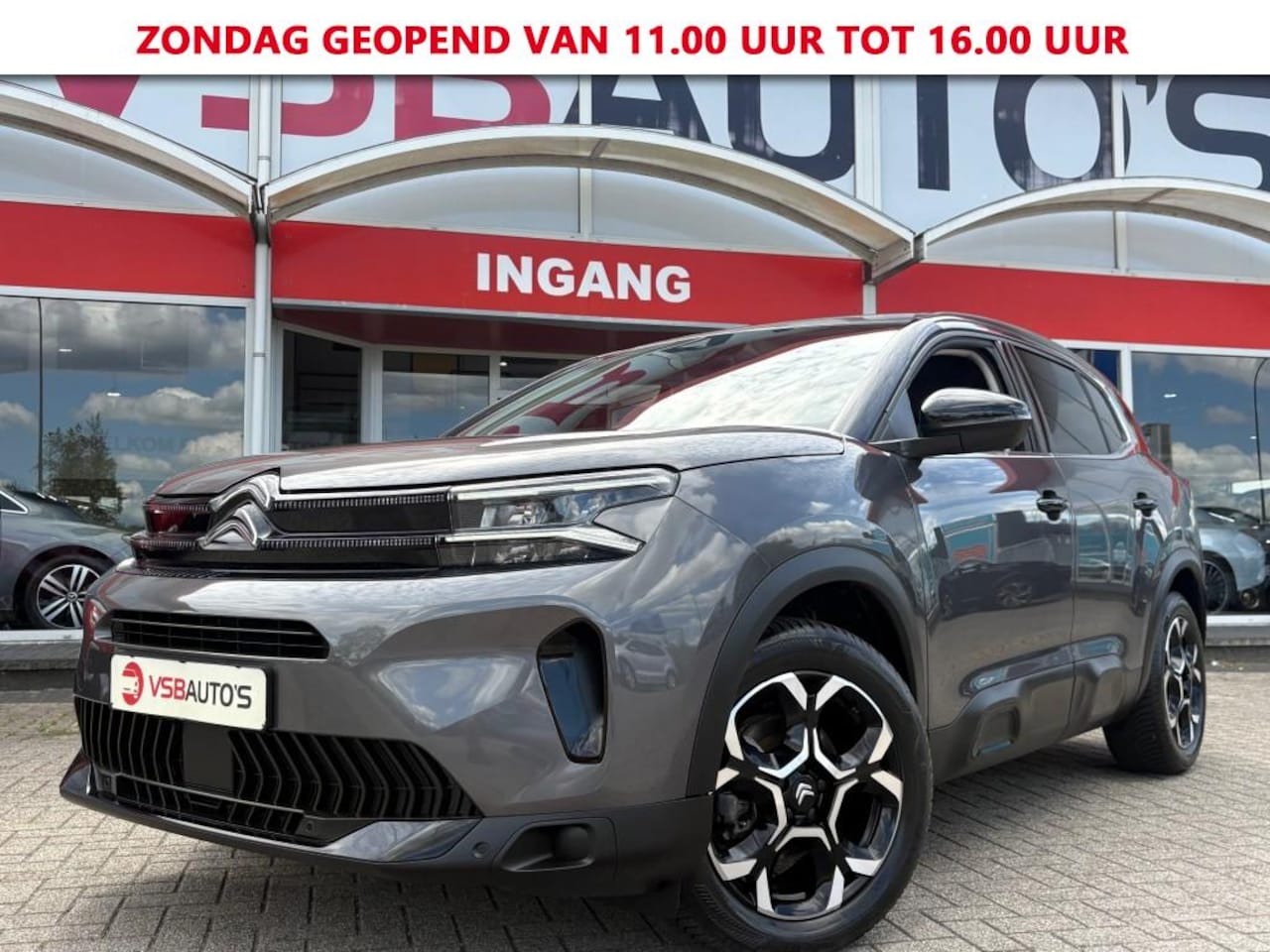 Citroën C5 Aircross - 1.2 HYBRID 145PLUS AUT. NAVI CAMERA AIRCO LMV CRUISE - AutoWereld.nl