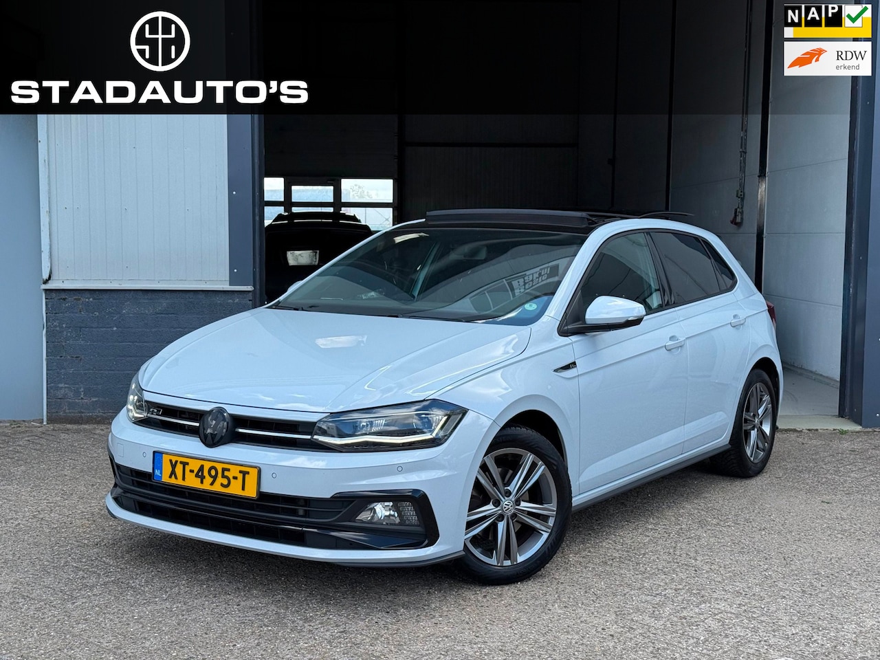 Volkswagen Polo - 1.0 TSI DSG 115PK R-Line Pano|LED|Virtual|NAP! - AutoWereld.nl