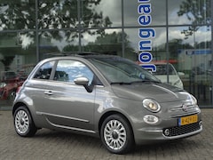 Fiat 500 - 1.0 Hybrid Dolcevita Elektr. glazen dak Leer Clima Cruise LMV Parkeersensor NL auto