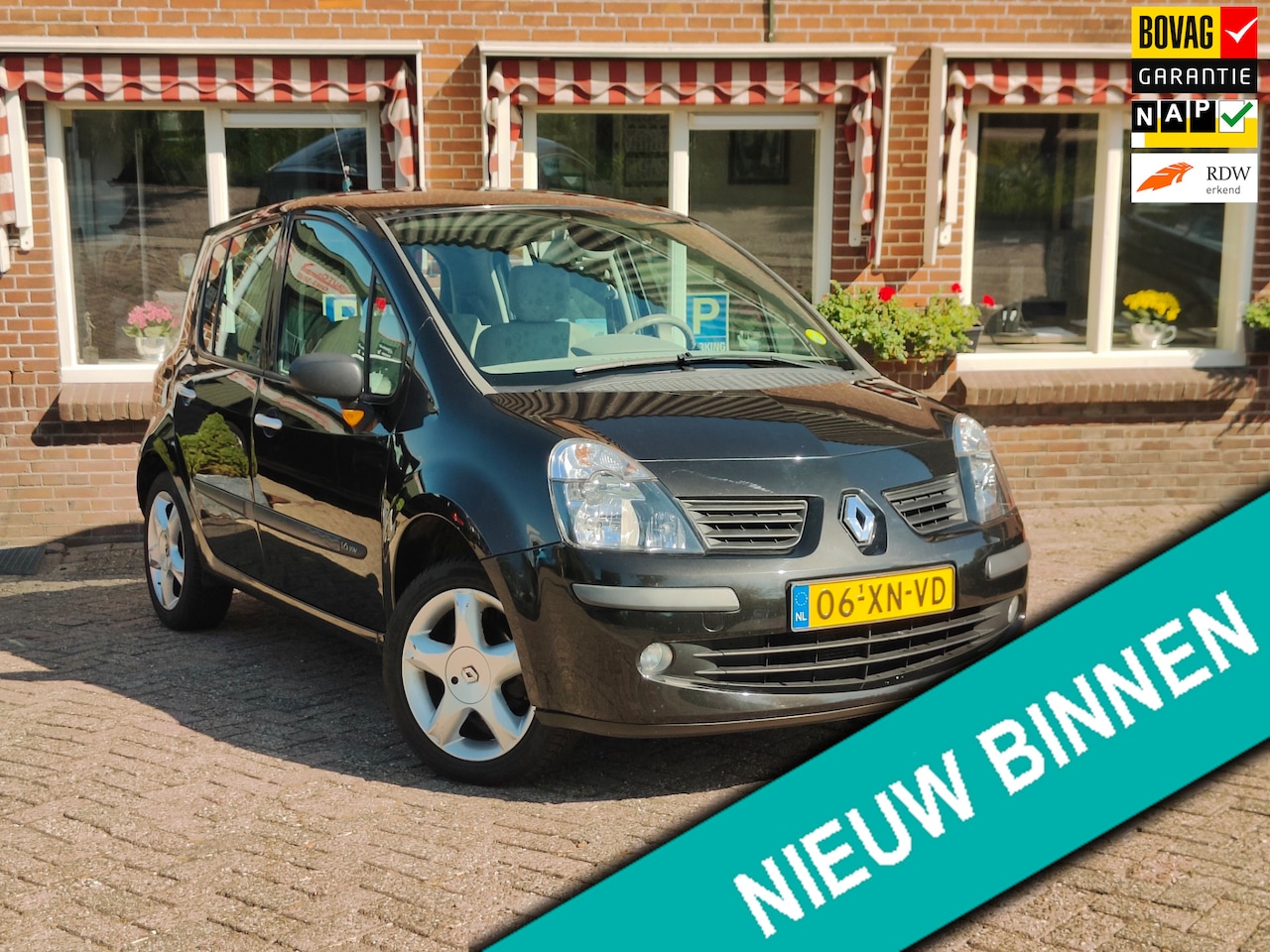 Renault Modus - 1.6-16V Privilège Aut. Airco Cruise LMV - RIJKLAAR - - AutoWereld.nl