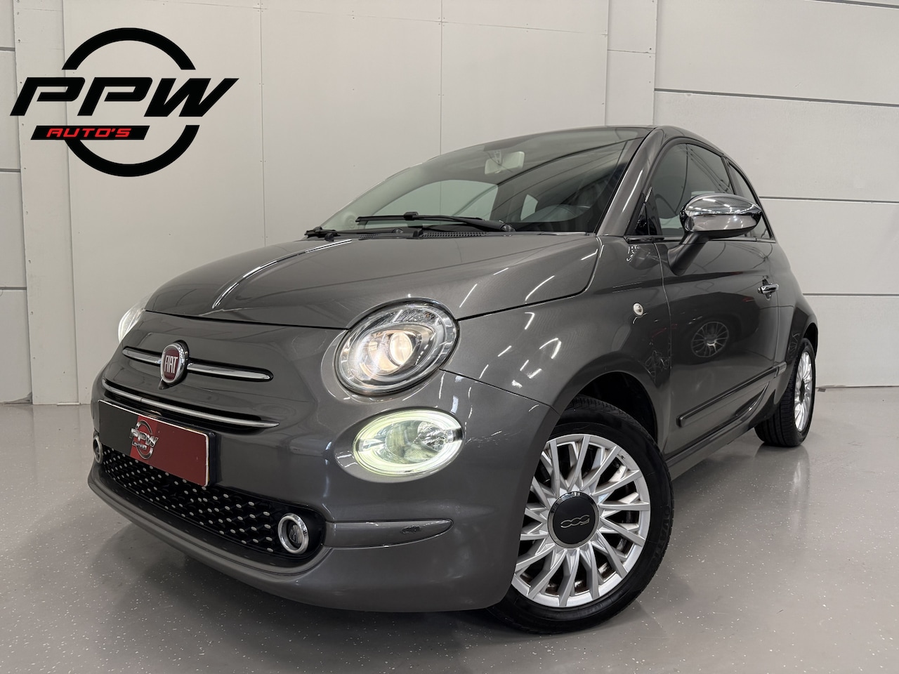 Fiat 500 - 1.2 Lounge PANORAMADAK/NAVI/LED/AIRCO/LMV/PARKEERSENSOREN/ZO MEENEEMPRIJS/NIEUWE APK T/M 0 - AutoWereld.nl
