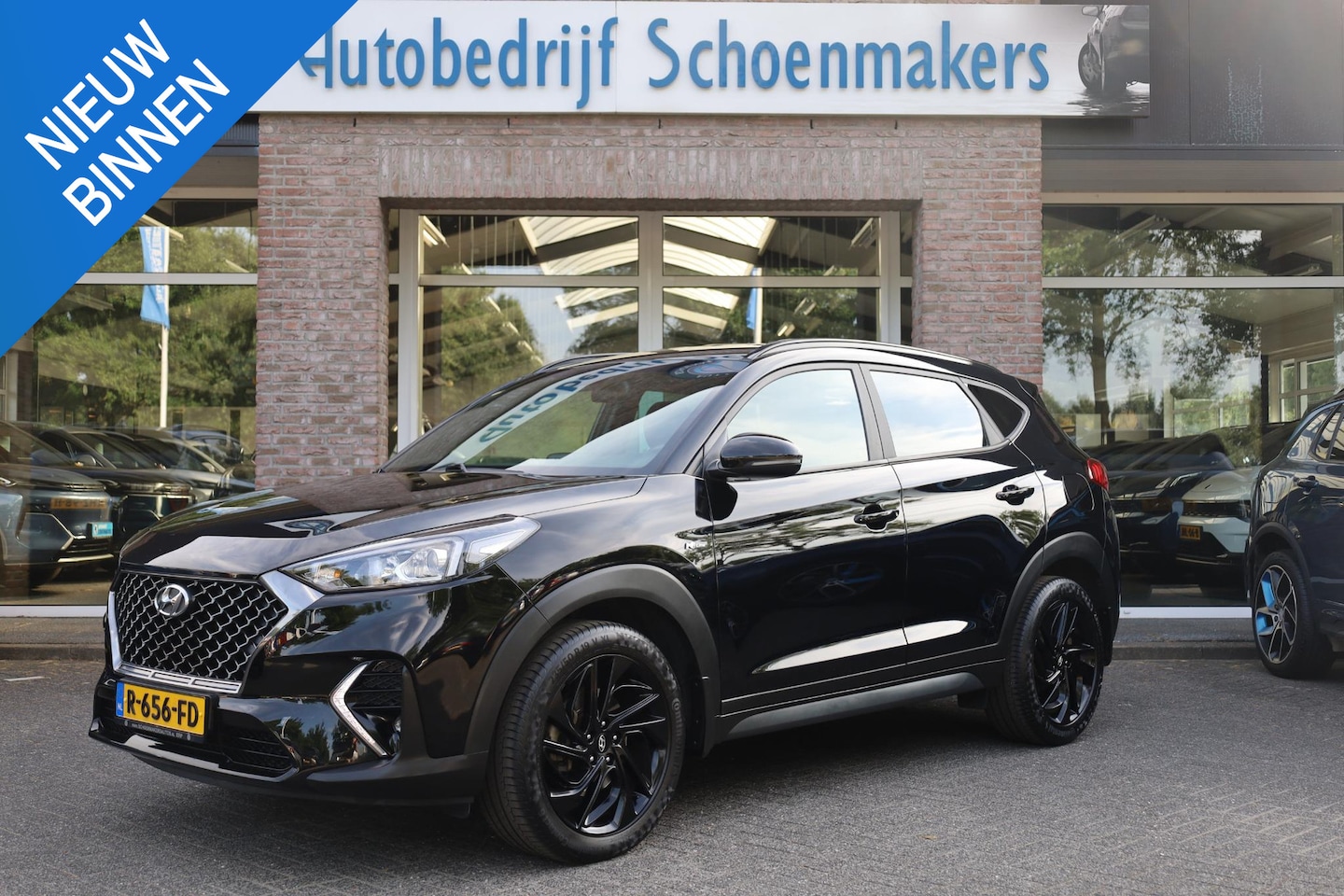 Hyundai Tucson - 1.6 T-GDI N-Line CARAVANTREKKER 1600KG! CARPLAY CAMERA STOELVERW. HALF-LEER HILL-HOLD CRUI - AutoWereld.nl