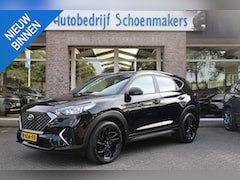 Hyundai Tucson - 1.6 T-GDI N-Line CARAVANTREKKER 1600KG CARPLAY CAMERA STOELVERW. HALF-LEER HILL-HOLD CRUIS