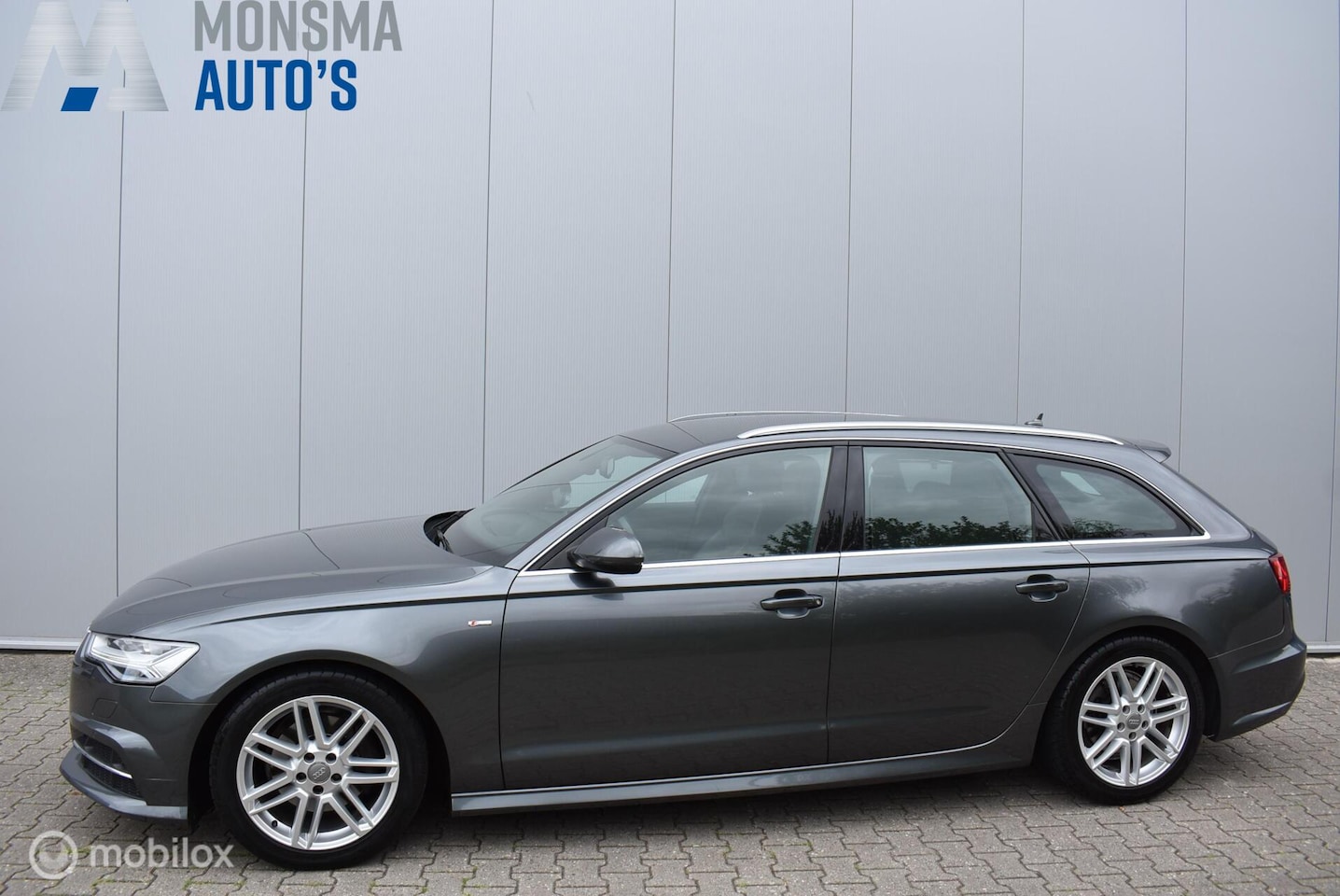 Audi A6 Avant - 1.8 TFSI ultra S-Line Daytonagrijs Stoelverwarming LED Clima Cruise Navi PDC Keurige auto! - AutoWereld.nl