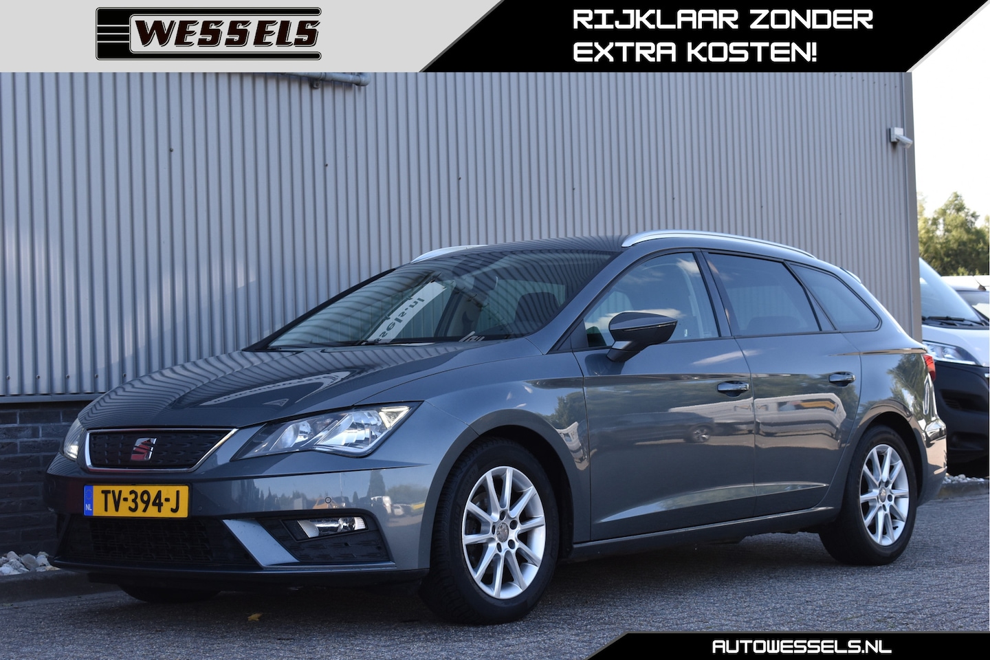 SEAT Leon ST - 1.0 EcoTSI Style Business Intense Automaat, Carplay, Cruise, Trekhaak, Navi - AutoWereld.nl