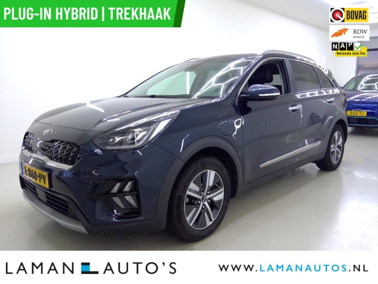 Kia Niro - 1.6 GDi PHEV ExecutiveLine | Open dak Leder JBL Trekhaak CarPlay ECC Nav ACC 16" LMV LED C - AutoWereld.nl