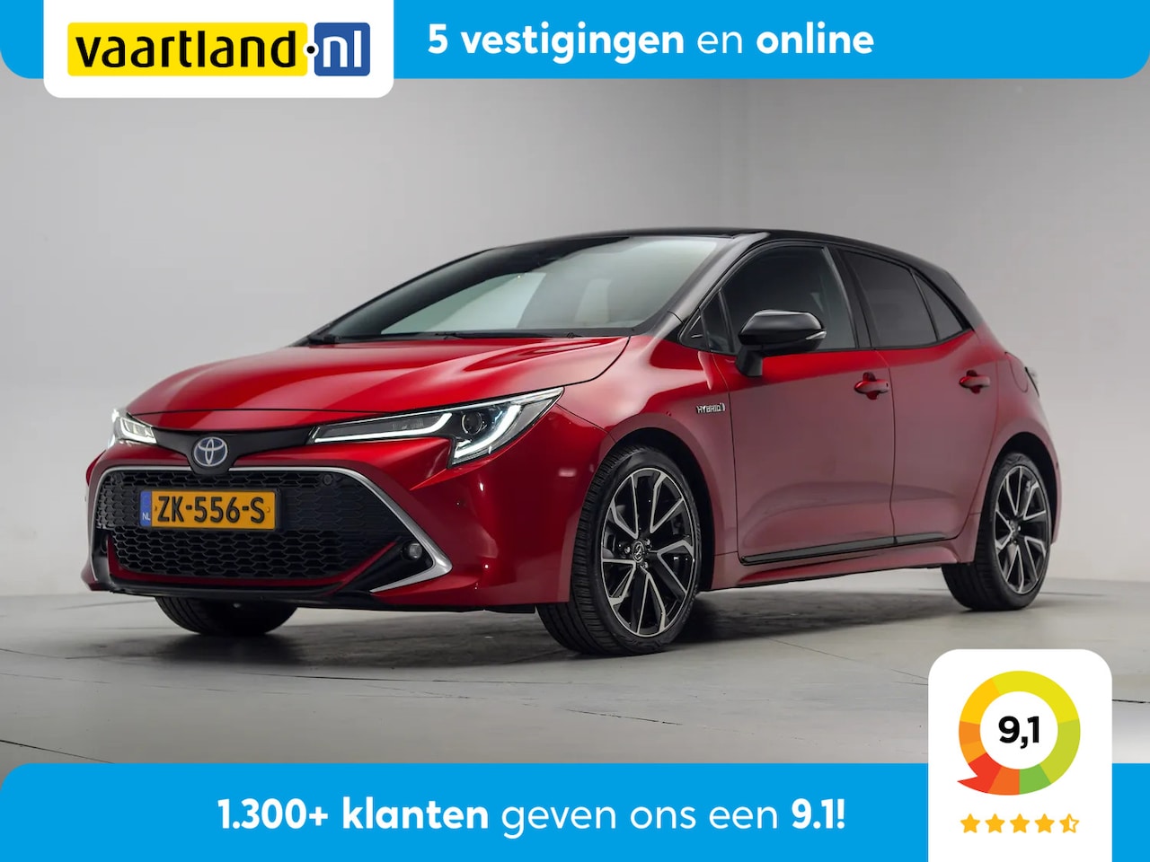 Toyota Corolla - 1.8 Hybrid Executive Sport [ Head-up Navi Sportstoelen Stoelverwarming ] - AutoWereld.nl