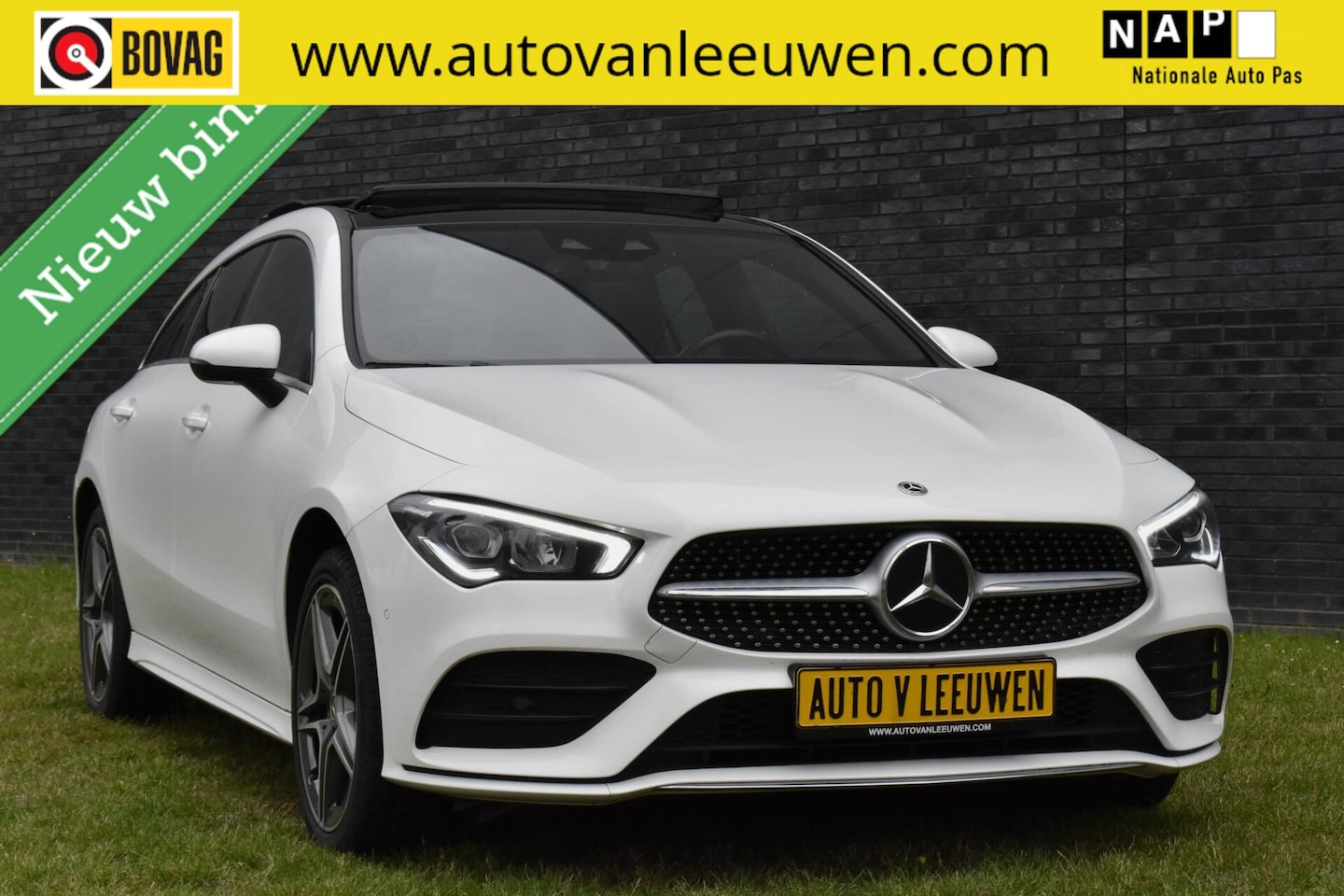 Mercedes-Benz CLA-klasse Shooting Brake - 250 e Plug In AMG Line PANODAK/CAMERA/ETC.! - AutoWereld.nl