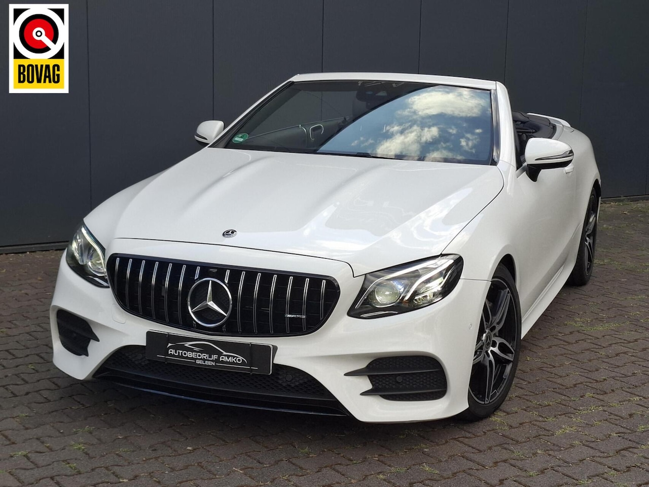 Mercedes-Benz E-klasse Cabrio - 220 d Premium AMG / LEDER / BURMESTER / CRUISE / ENZ. - AutoWereld.nl