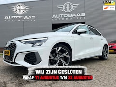 Audi A3 Sportback - 35 TFSI 150pk S-Line AUTOMAAT+1eig+PANORAMADAK+FULL LED+CAMERA+LEDER+STOELVERWARMING+CLIMA