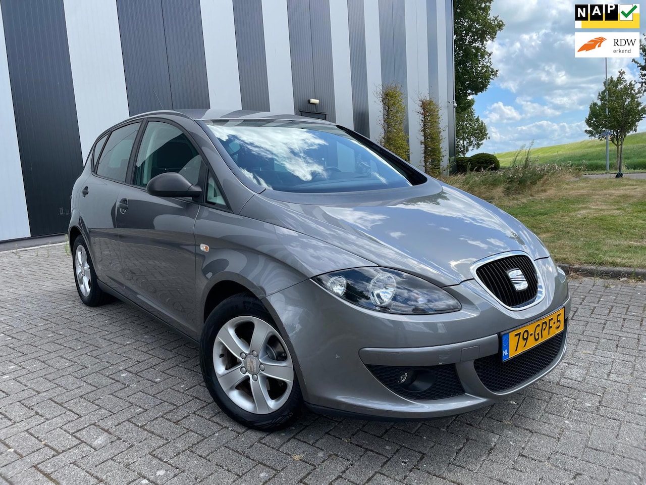 SEAT Altea - 1.6 Comfortstyle 1e Eigenaar-Nw APK-Airco-Elekpakket-Lmv-2 Sleutels - AutoWereld.nl