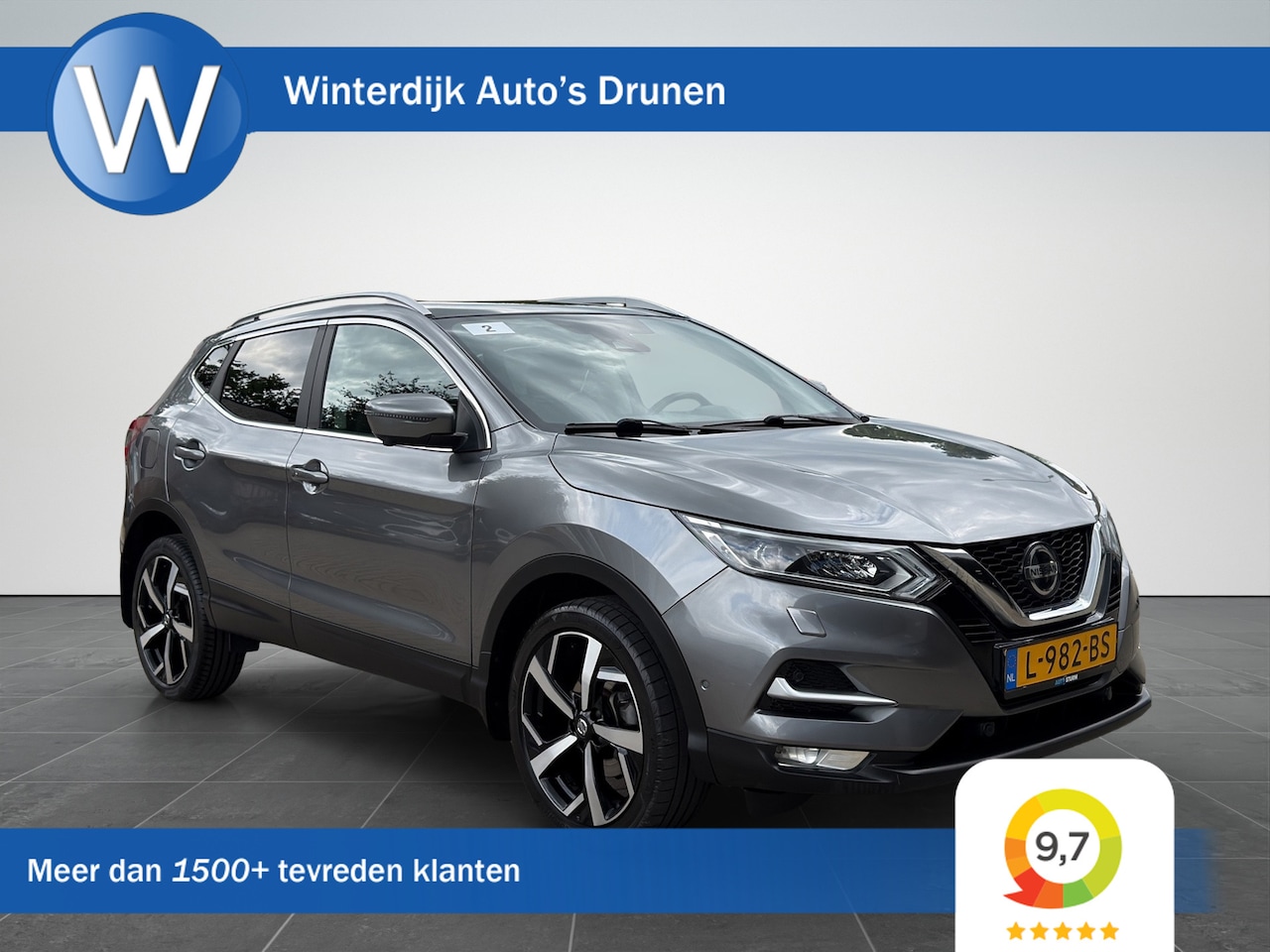 Nissan Qashqai - 1.3 DIG-T Tekna Pano|Camera|Lane|Adaptive - AutoWereld.nl
