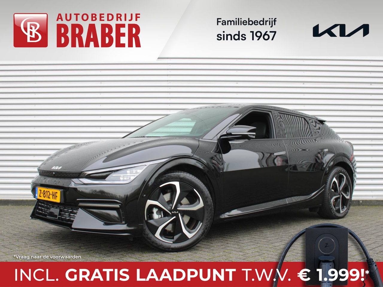Kia EV6 - GT-Line 77.4 kWh | 20" LM | Airco | Navi | Leer | Camera | Cruise | BTW auto | 17% bijtell - AutoWereld.nl