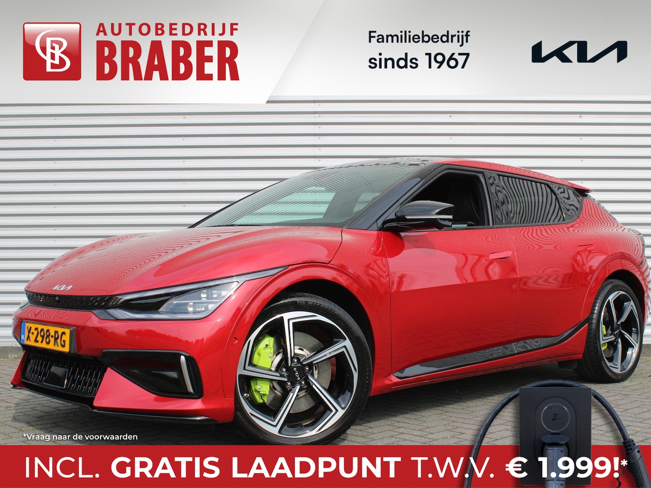 Kia EV6 - GT AWD 77.4 kWh | Performance | BTW Auto | Orig. Ned. | 585 PK | Meridian Audio | 17% bijt - AutoWereld.nl