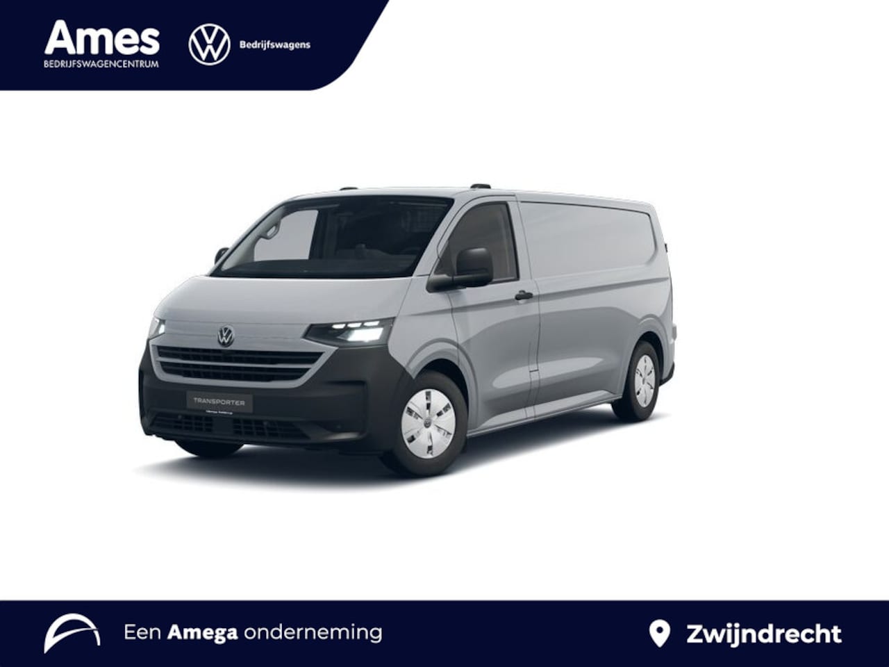Volkswagen Transporter - 2.0 TDI L2 Life 110PK 2 zits *net binnen* | achteruitrijcamera | app connect | scheidingsw - AutoWereld.nl