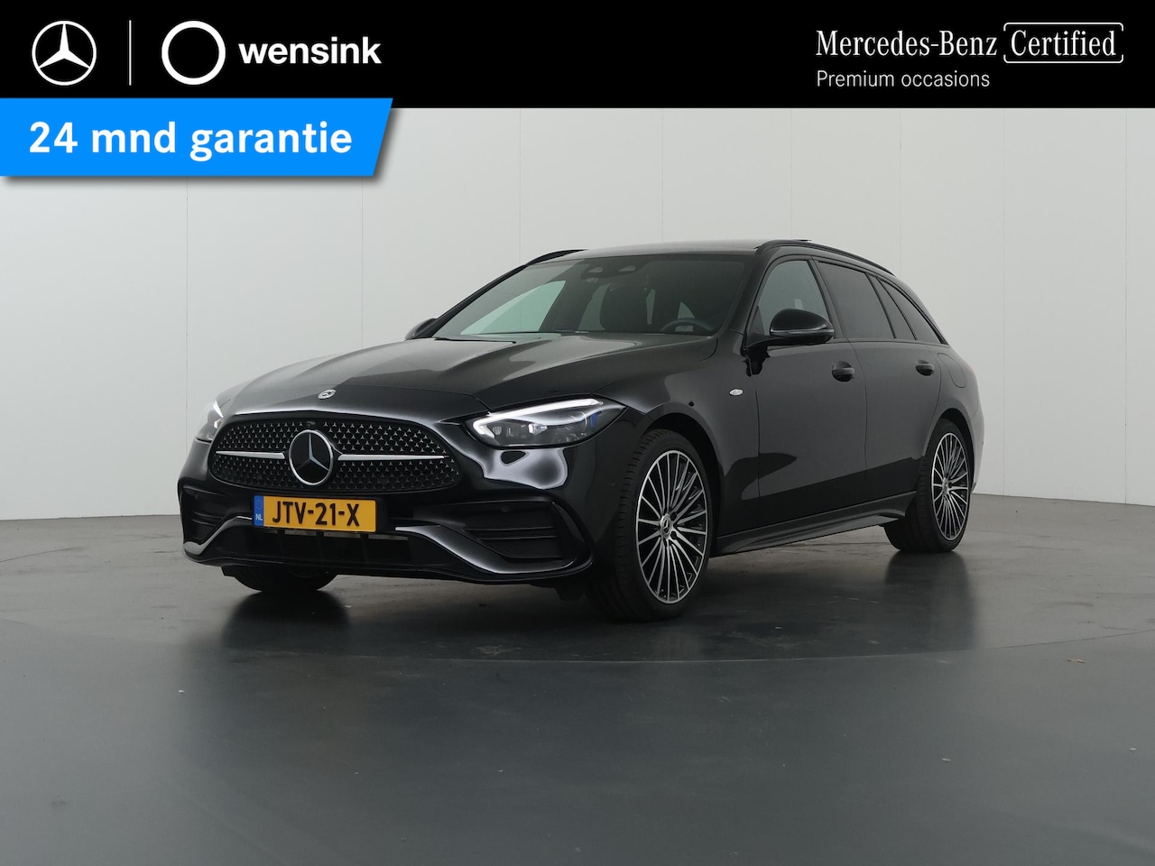 Mercedes-Benz C-klasse Estate - 300e Business Solution AMG | Night | Panoramadak | Rij-assistentie Plus | Burmester | Digi - AutoWereld.nl