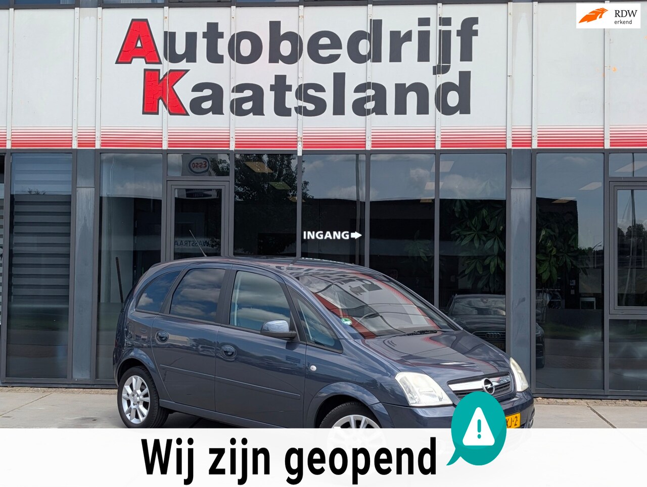Opel Meriva - 1.6-16V Cosmo - Leer - Nieuwe Apk - - AutoWereld.nl