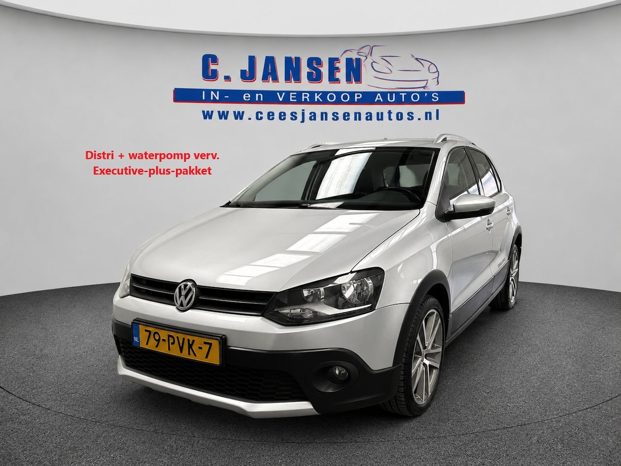Volkswagen Polo - 1.4-16V Cross Distr. + Waterpomp verv. Super netjes!! | Airco | Bluetooth telefoonvoorbere - AutoWereld.nl