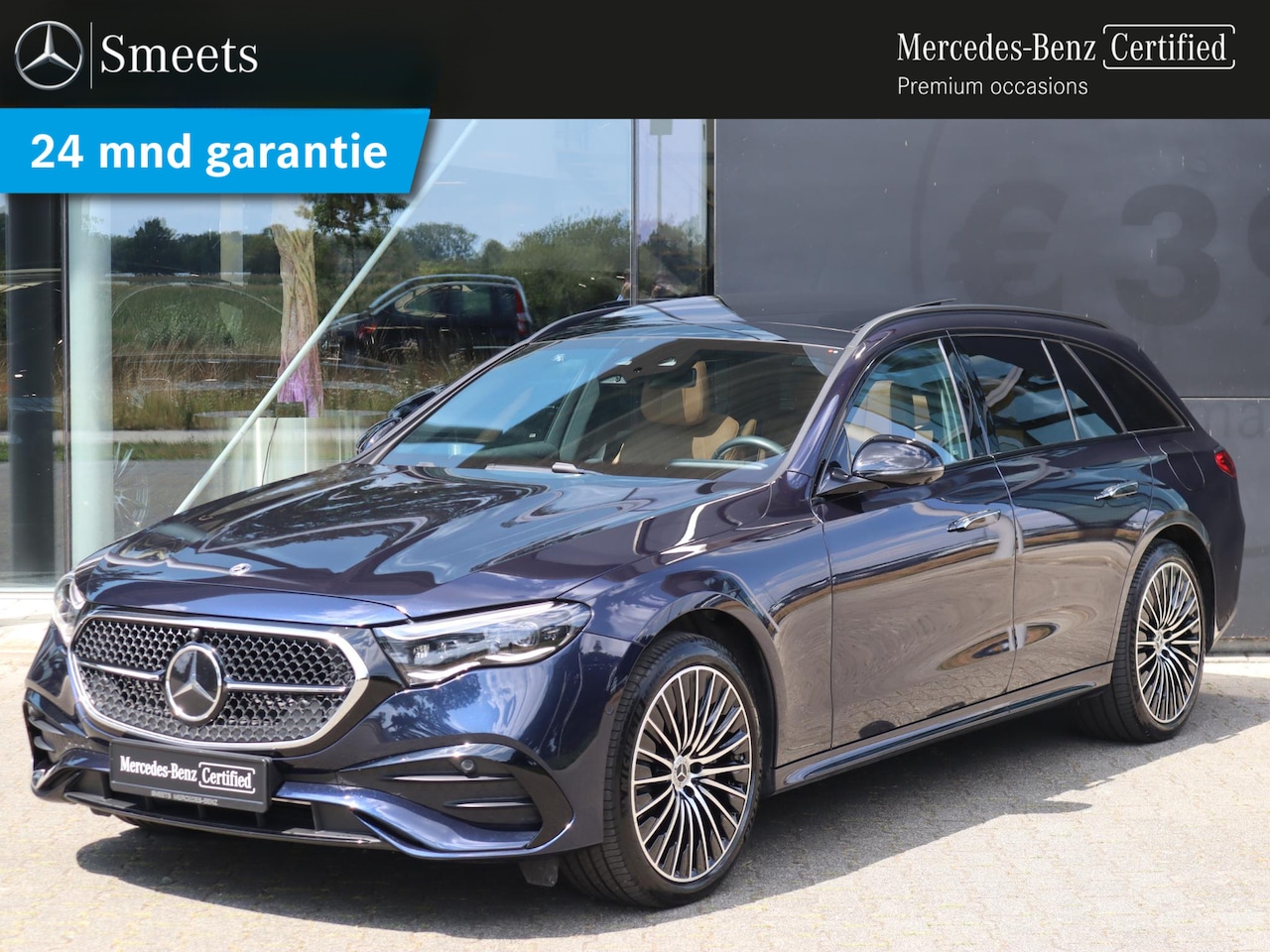 Mercedes-Benz E-klasse Estate - 300 e AMG Line l Leder l Trekhaak l Keyless l Panoramadak - AutoWereld.nl