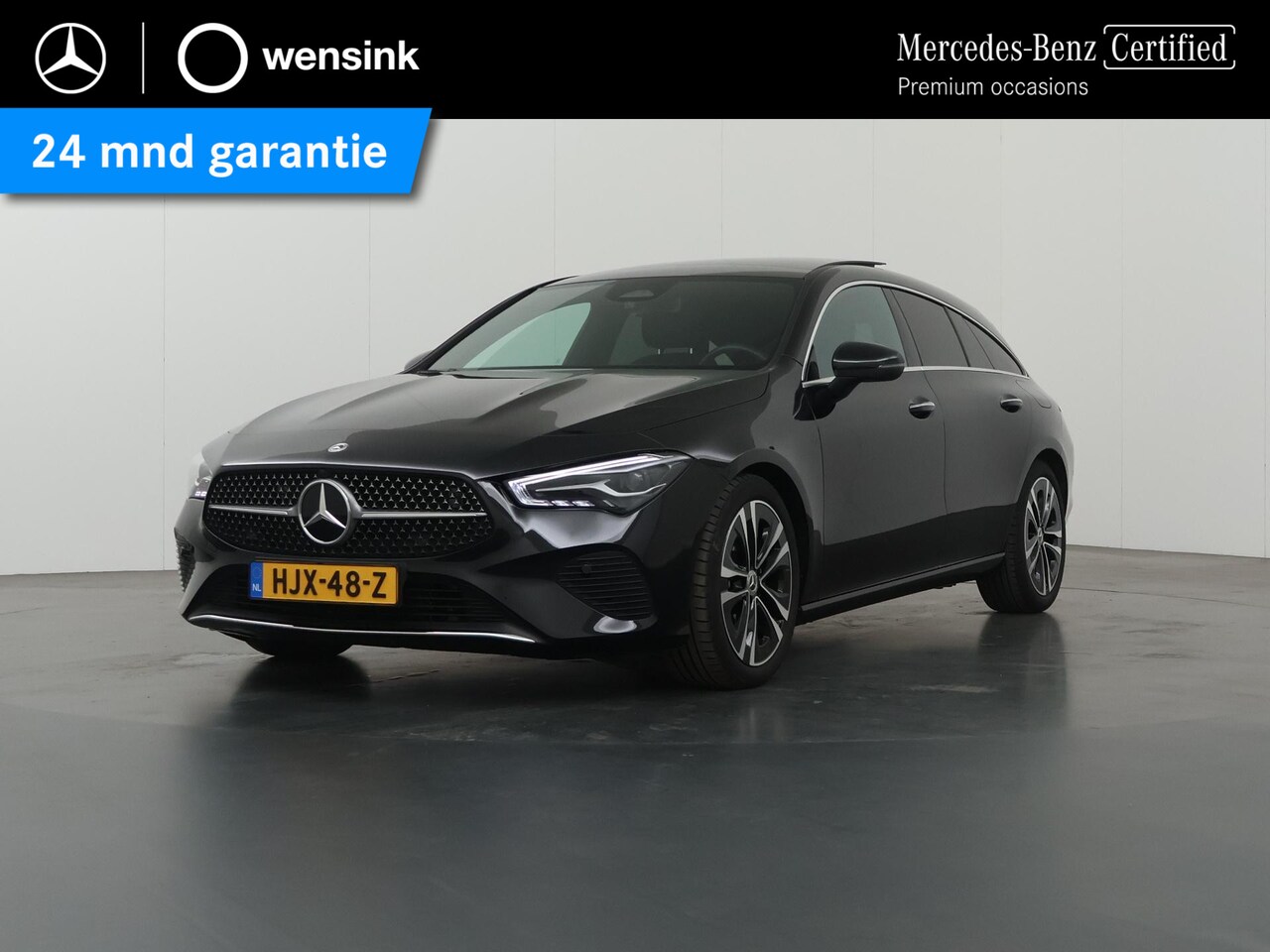 Mercedes-Benz CLA-klasse Shooting Brake - 180 Star Edition Luxury Line | Panoramadak | Getint glas | Sfeerverlichting | Widescreen | - AutoWereld.nl