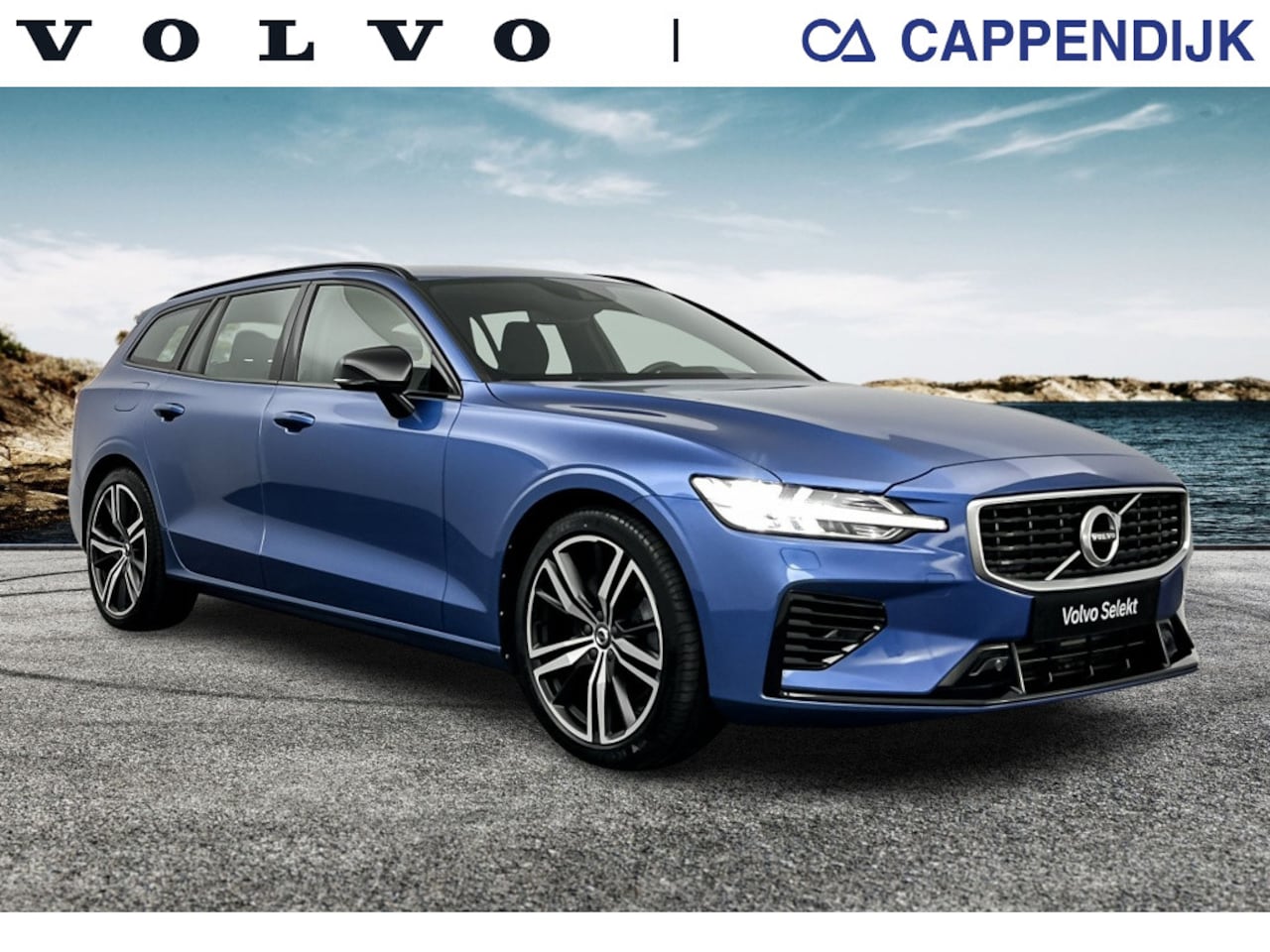 Volvo V60 - T6 340PK Recharge R-Design| Achteruitrijcamera| Trekhaak| Adap.Cruise - AutoWereld.nl