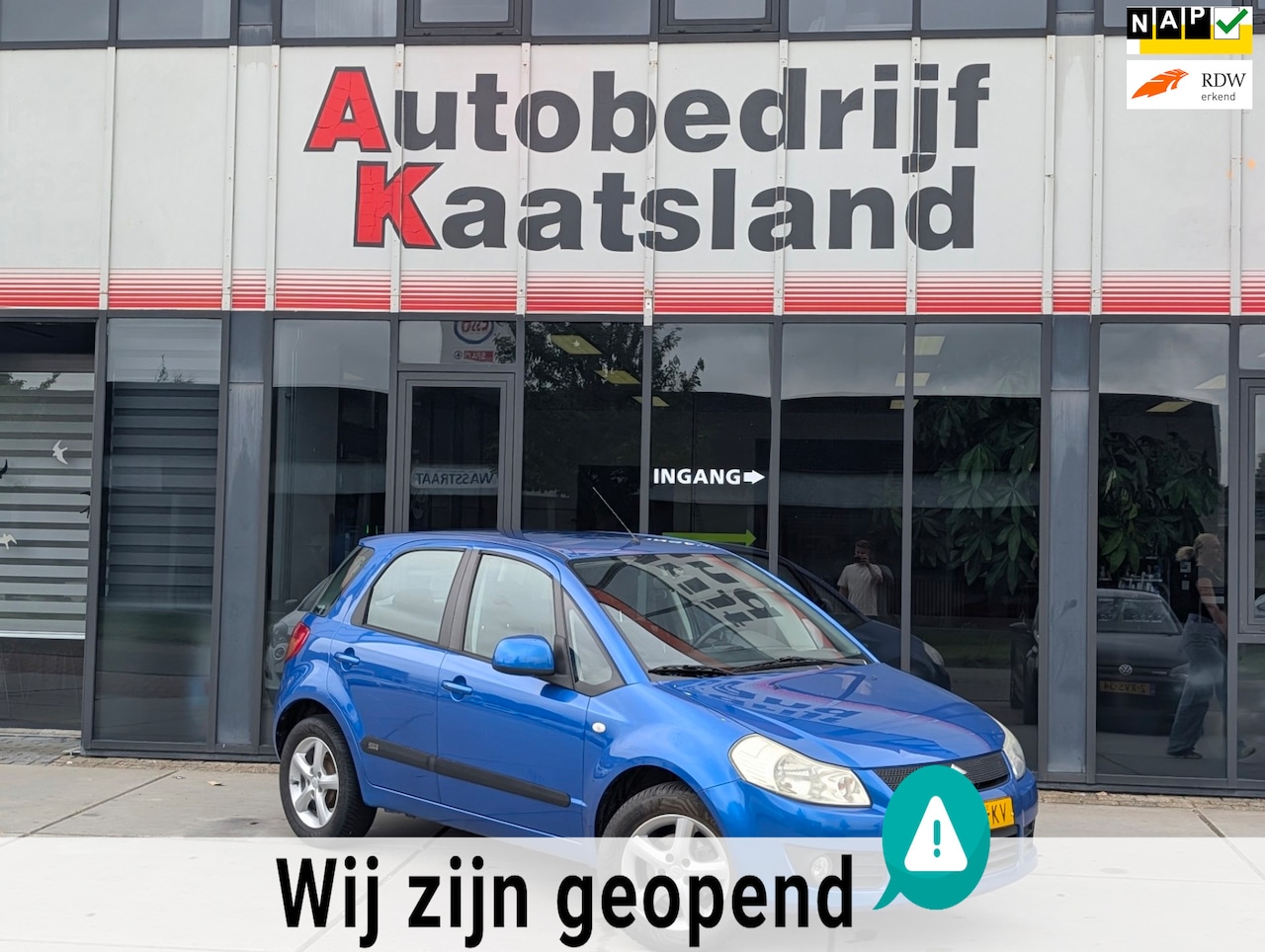 Suzuki SX4 - 1.6 Exclusive - Airco - NEEMT KOELVLOEISTOF - AutoWereld.nl
