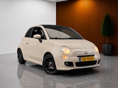 Fiat 500 C - 0.9 TwinAir Turbo 500S CAPPUCCINO (LEDER, AIRCO IJSKOUD, CABRIO, ELEKT RAMEN, PARKEERSENSO