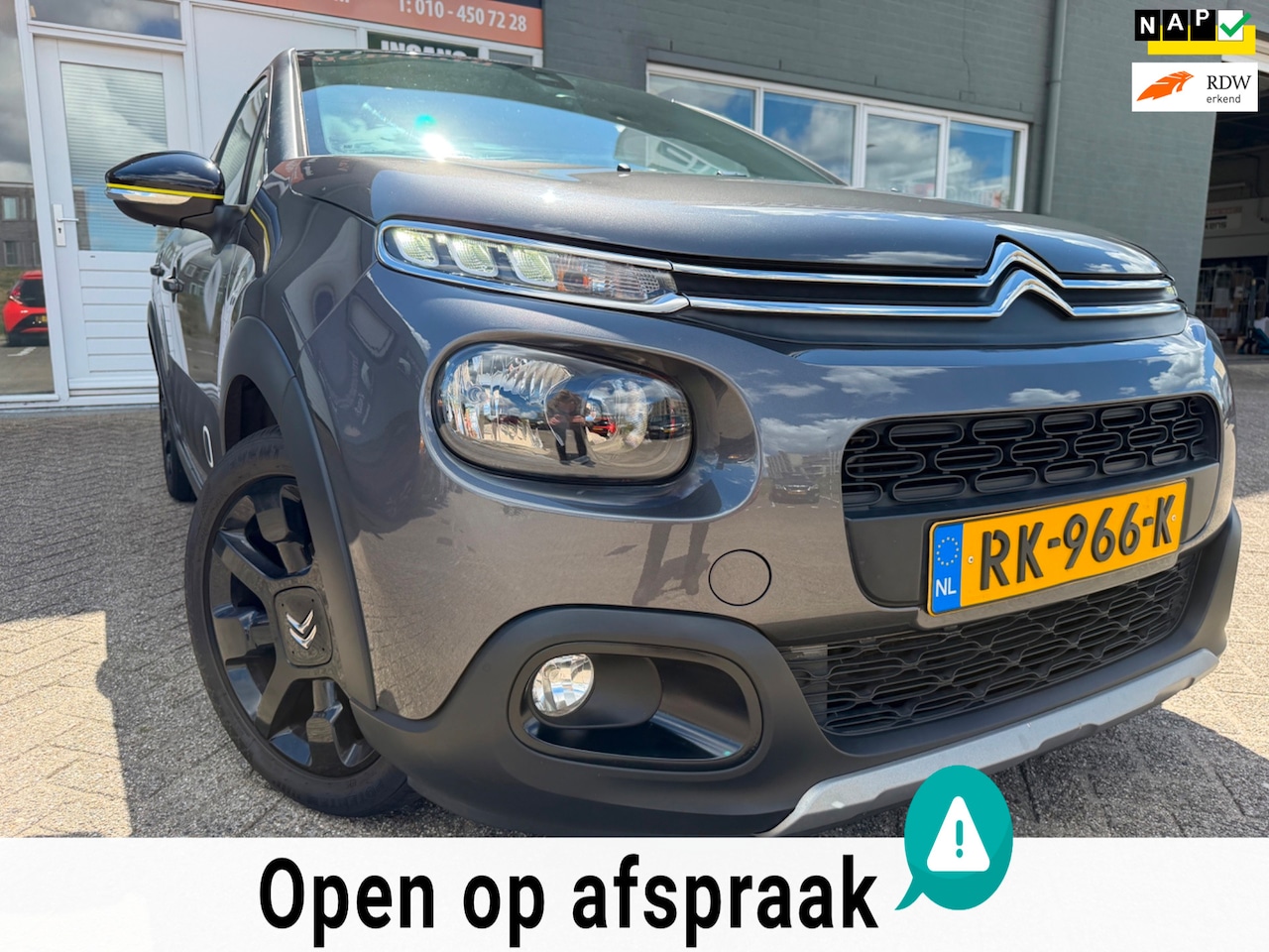 Citroën C3 - 1.2 PureTech S&S Shine met parkeersensoren en navigatie en bluetooth telefoon / media en c - AutoWereld.nl