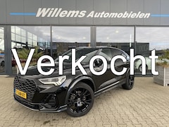 Audi Q3 Sportback - 45 TFSI e S Edition 45 TFSI e S-Line ACC Zwart Optiek Leder Stoelverwarming Trekhaak
