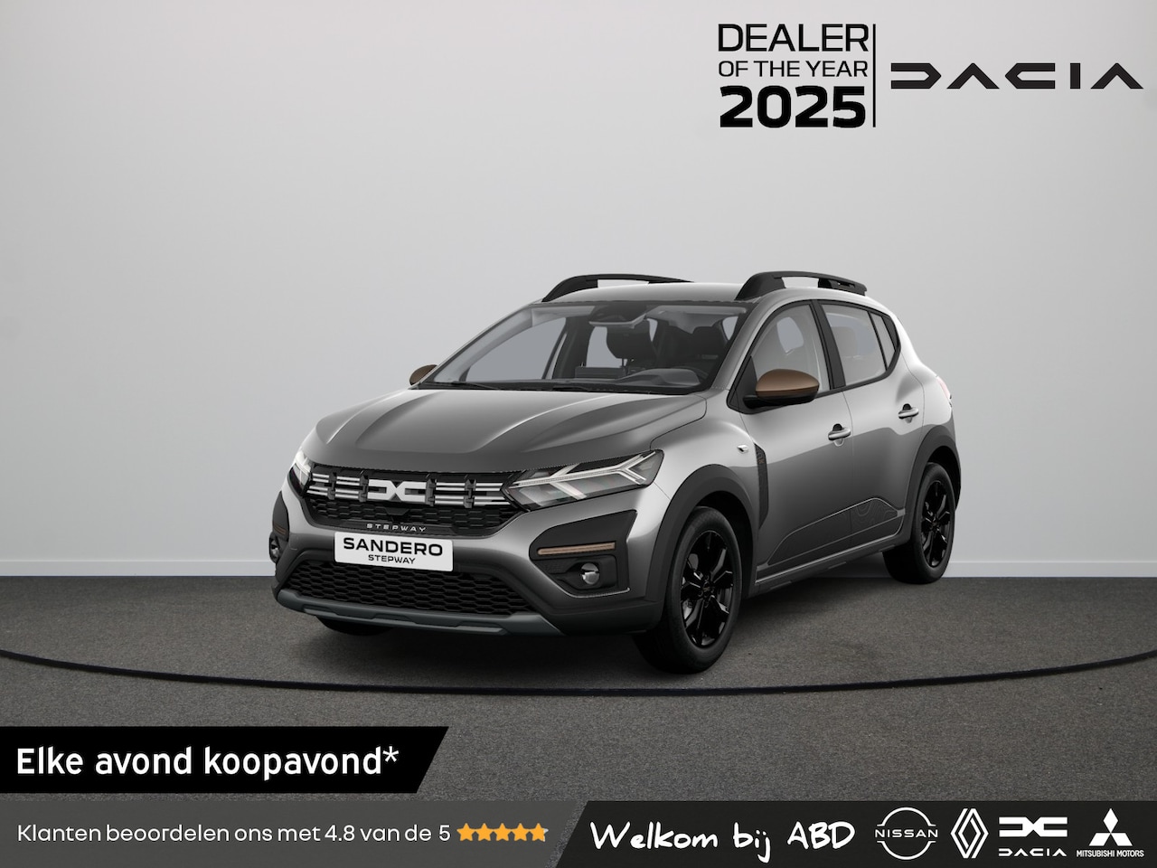 Dacia Sandero Stepway - Extreme Hybrid | Achteruitrijcamera | Cruise Control en snelheidsbegrenzer | Dacia Handsfr - AutoWereld.nl