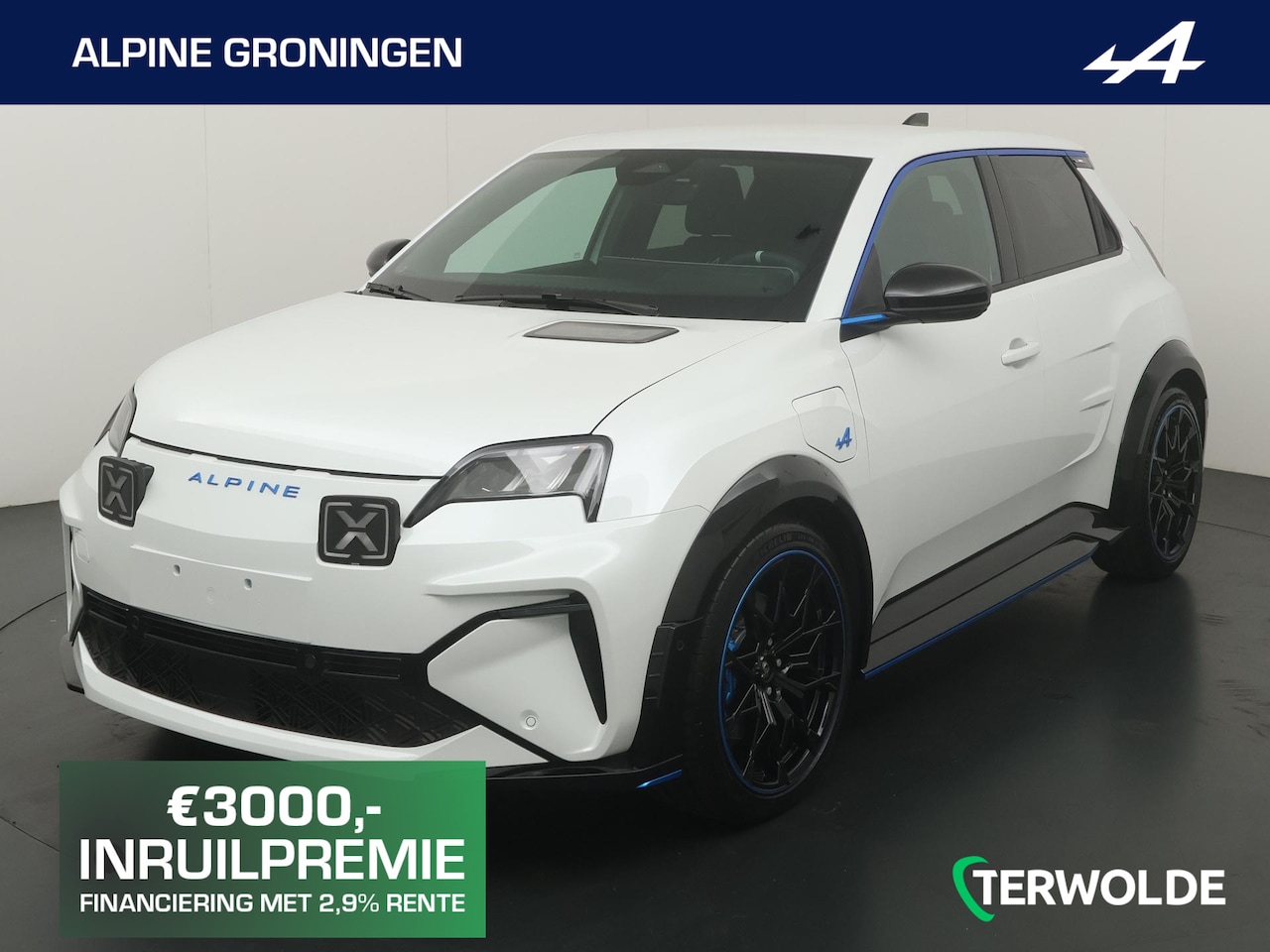 Alpine A290 - GT 52 kWh | Pack Driving | Signature Bleue | Alpine monogram - AutoWereld.nl