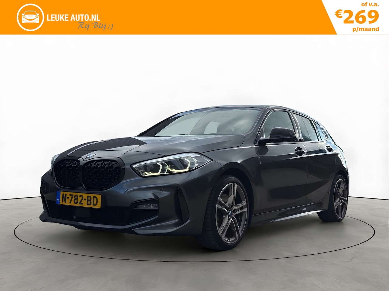 BMW 1-serie - 118i 140PK Automaat M-Sport Camera Virtual Stuurverwarming - AutoWereld.nl