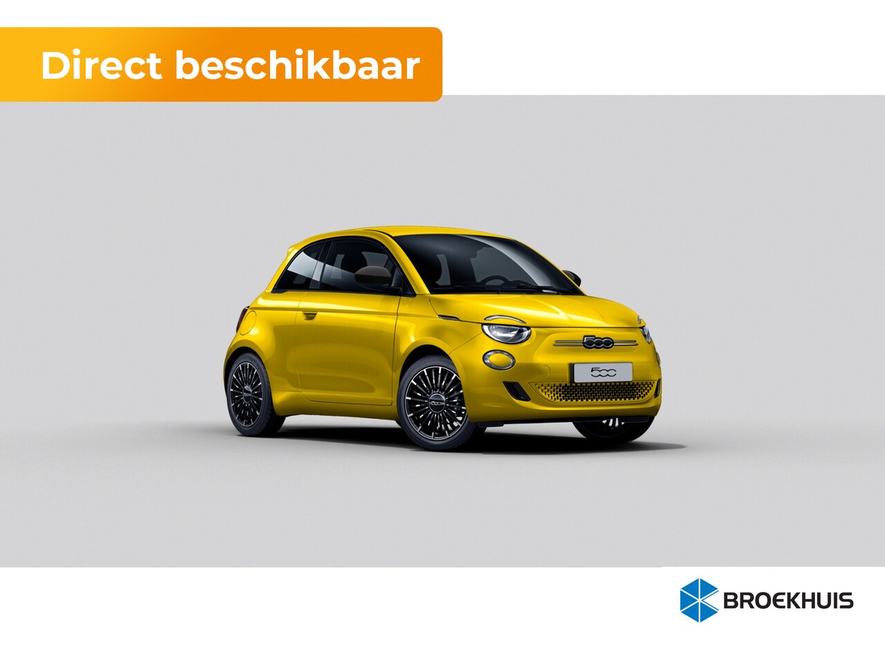 Fiat 500e - ICON | 10,25" touchscreen radio met Bluetooth, DAB & USB | Automatische airconditioning | - AutoWereld.nl