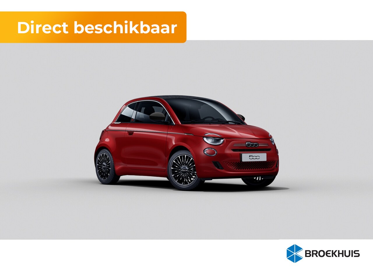 Fiat 500 - La Prima | 10,25" touchscreen radio met Bluetooth, DAB & USB | Automatische airconditionin - AutoWereld.nl