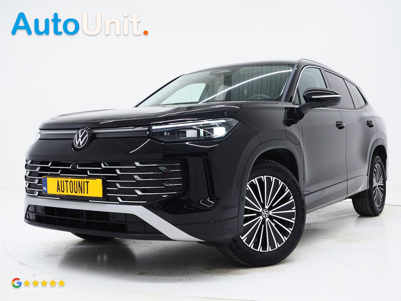 Volkswagen Tayron - 1.5 eHybrid Elegance | Leder/Alcantara | Massage | 360 | Keyless | Adaptive Cruise | Sfeer - AutoWereld.nl