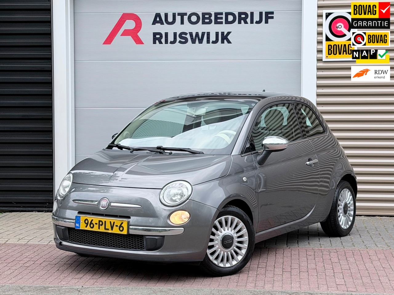 Fiat 500 - 0.9 TwinAir Lounge Pano/Airco - AutoWereld.nl