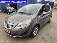Opel Meriva - 1.4 Cosmo 93.DKM STOEL/STUUR VERW ECC NAVI PDC CRUISE LEDER