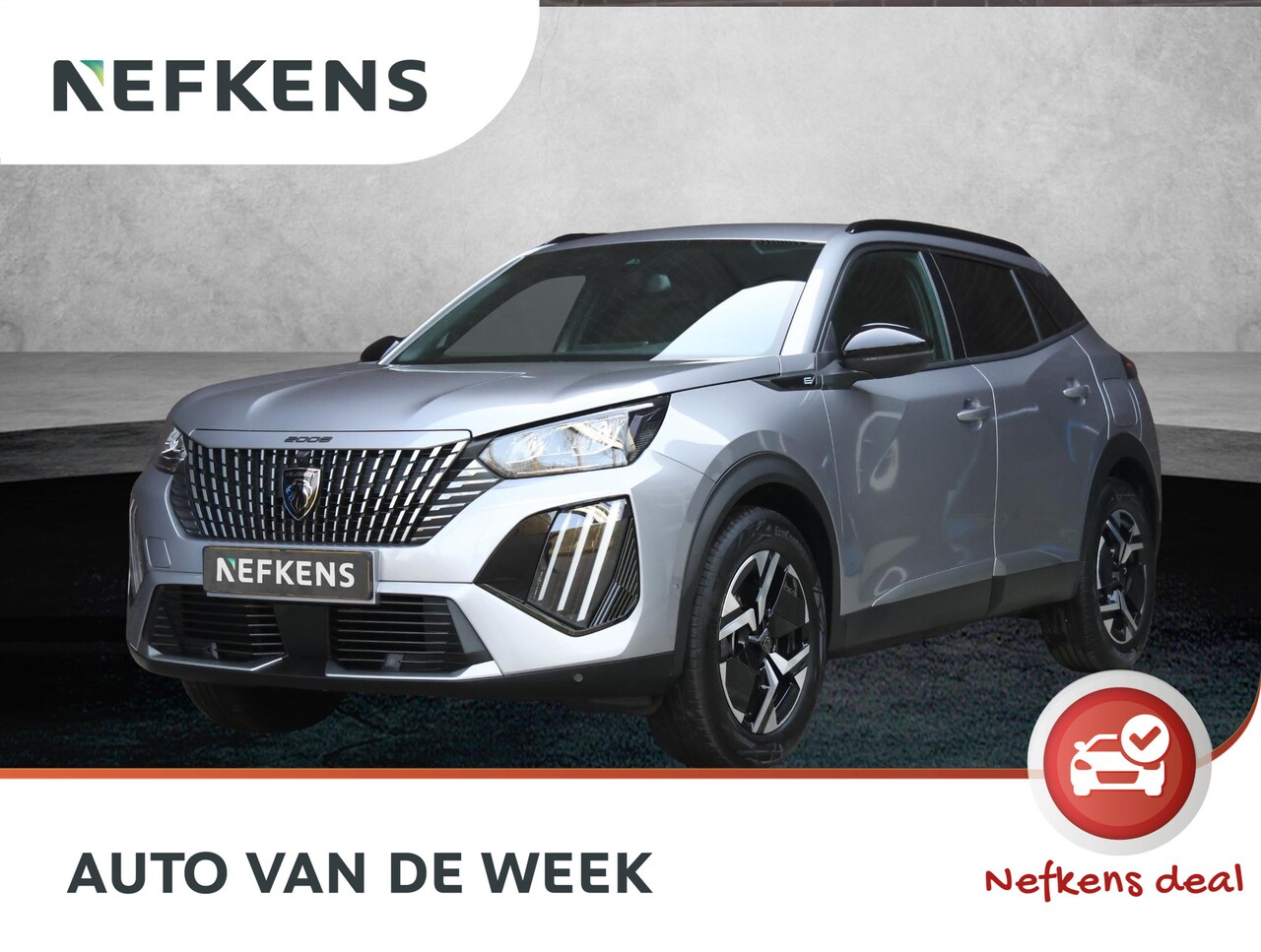 Peugeot e-2008 - SUV Allure Avantage 156pk 54kWh | Accu 98% | 360° camera | Dodehoekdetectie - AutoWereld.nl