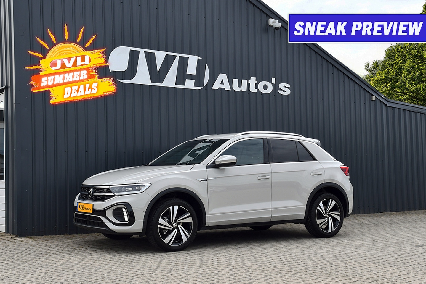 Volkswagen T-Roc - 1.5 TSi 150pk AUT/DSG (2x)R-Line 04-2025 | Virtual CP | LED-Performance | IQ-Drive - AutoWereld.nl