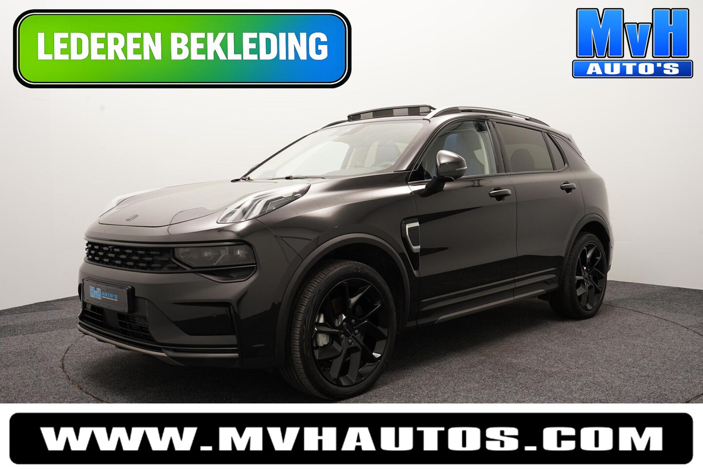 Lynk & Co 01 - 1.5 PHEV|FULL BLACK XL|LEER|NAP|PANO|SOH92% - AutoWereld.nl