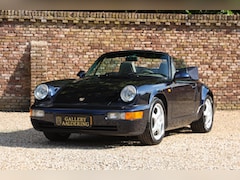 Porsche 911 - 964 Carrera 4 Cabriolet "Unique Carraragrau full leather" - At the time the color was a ca