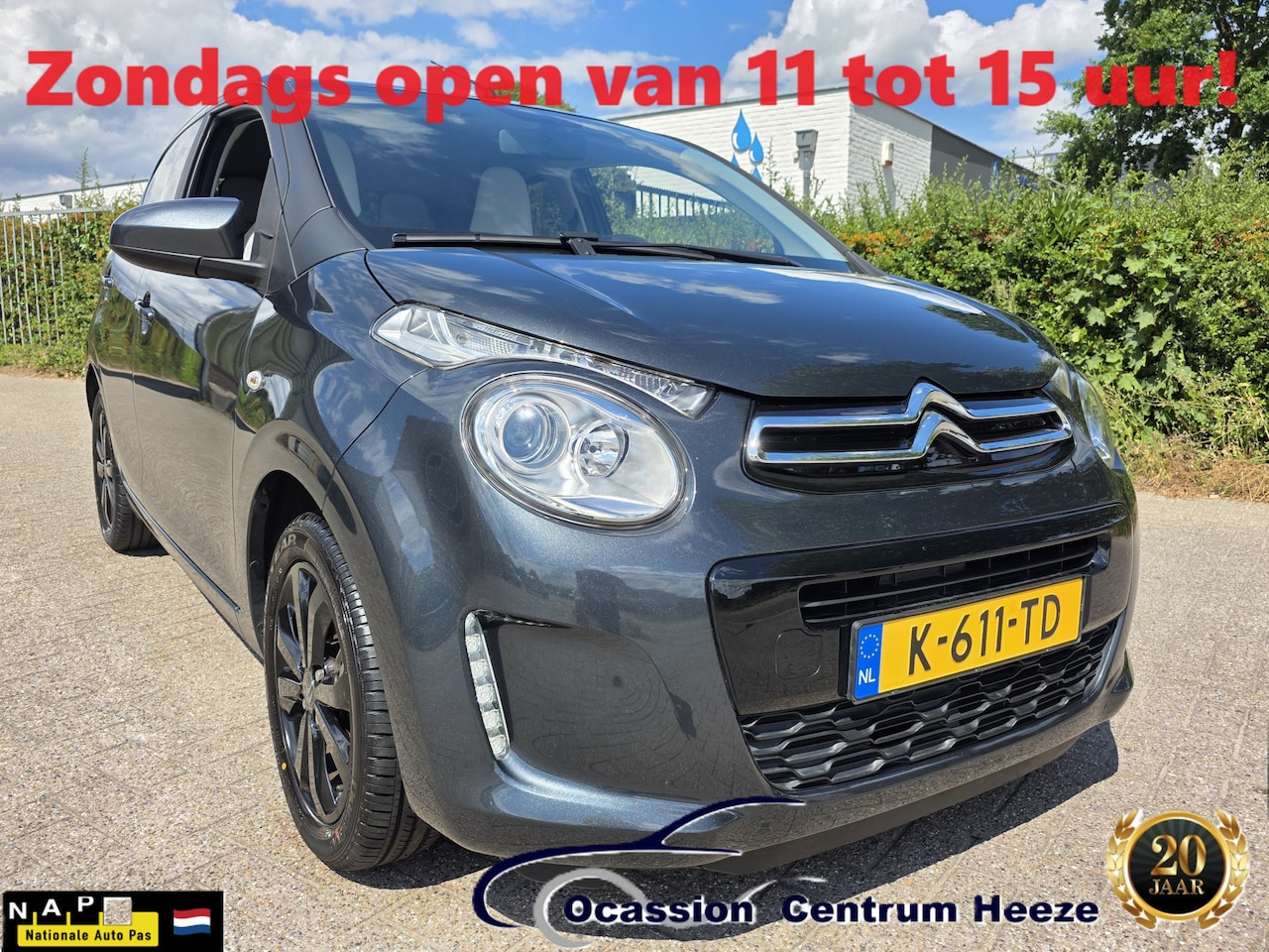Citroën C1 - 1.0 VTi Shine 1.0 VTi Shine, Climatronic! Camera! Carplay! VAN/VOOR Weken! - AutoWereld.nl