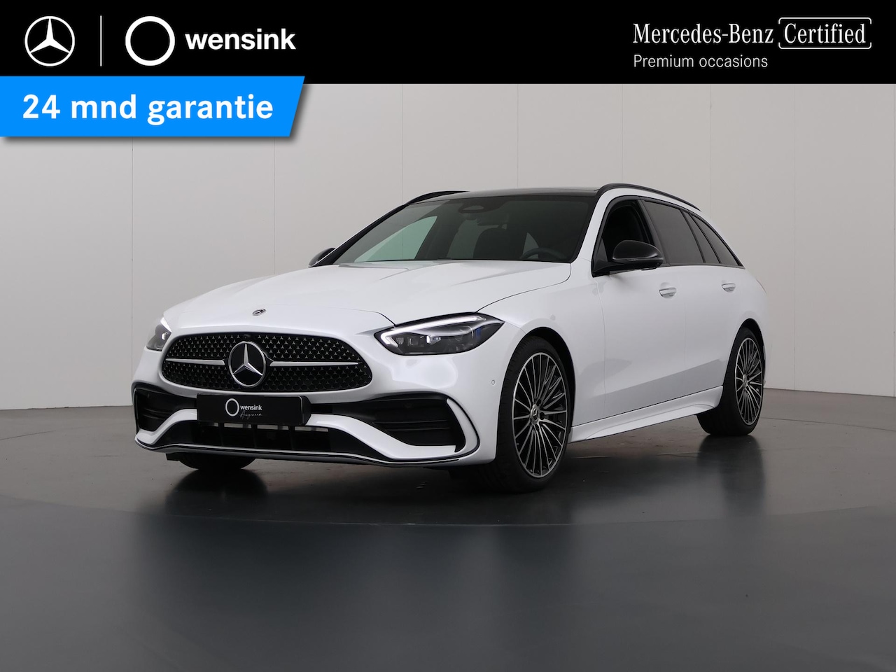 Mercedes-Benz C-klasse - 180 Star Edition AMG Line | Panoramadak | Digital Light | Stoelventilatie | Keyless Entry - AutoWereld.nl