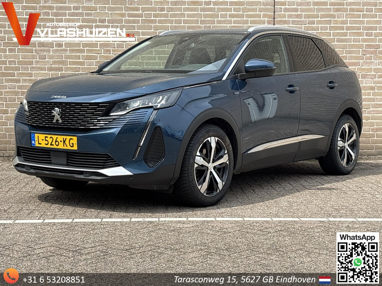 Peugeot 3008 - 1.2 PureTech Blue Lease Allure | € 10.700,- NETTO! | Automaat - AutoWereld.nl
